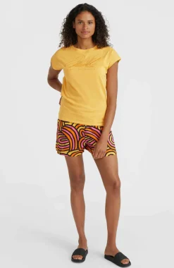 Best O’Neill Amiri Beach Short | Orange Rainbow Stripe