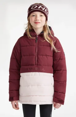 Hot O’Neill Anorak O'Riginals Puffer | Windsor Wine Colour Block