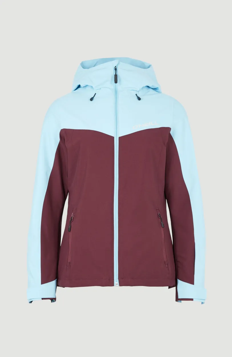 Clearance O’Neill Aplite Wintersportjas | Blue Wave Colour Block