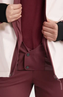 Clearance O’Neill Aplite Wintersportjas | Windsor Wine Colour Block