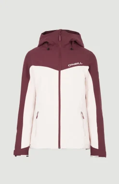 Clearance O’Neill Aplite Wintersportjas | Windsor Wine Colour Block