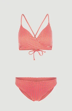 Clearance O’Neill Baay - Maoi Bralette Bikiniset | Red Simple Stripe