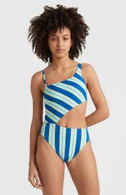 New O’Neill Badpak Poppy | Blue Towel Stripe