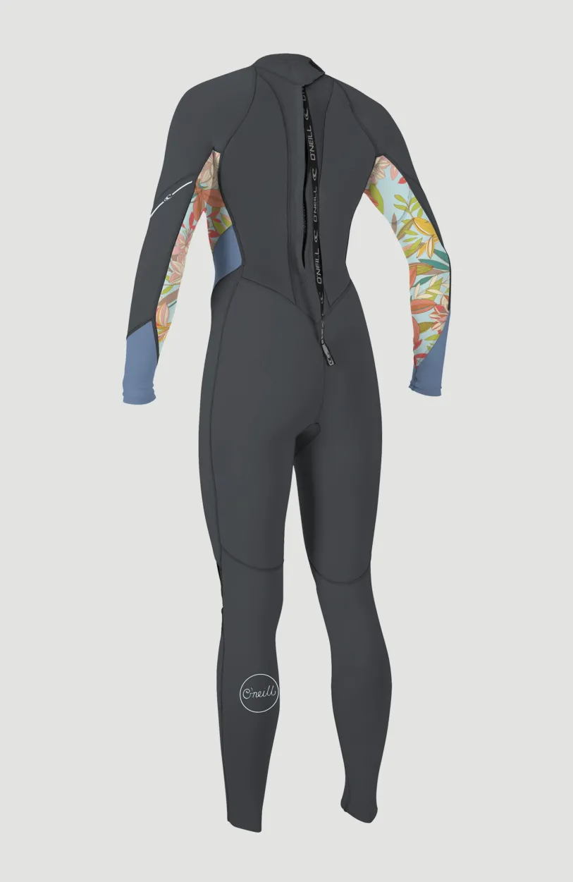 Outlet O’Neill Bahia 3/2 Back Zip Full Womens | GRAPHITE/DAHLIA/INFINTY