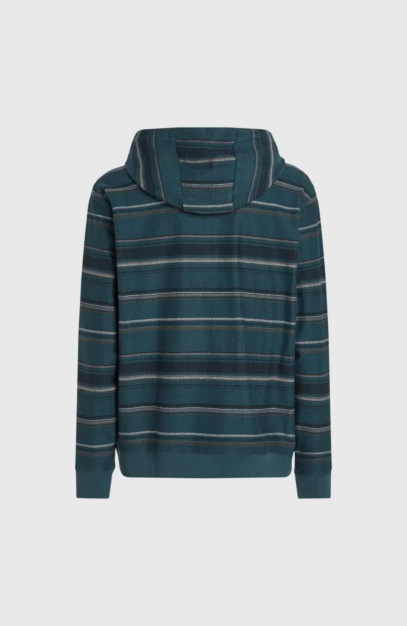 Best O’Neill Bavaro Capuchonvest Met Volledige Rits | Blue Ikat Stripe