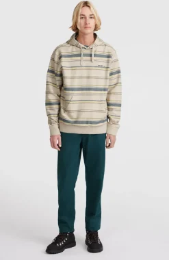 O’Neill Bavaro Hoodie | Grey Vintage Stripe