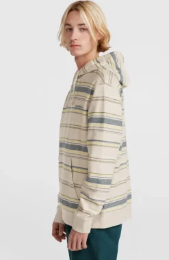 O’Neill Bavaro Hoodie | Grey Vintage Stripe