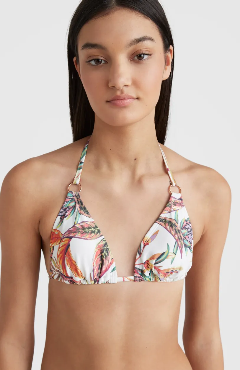O’Neill Bikini Capri - Bondey Triangle | White Tropical Flower