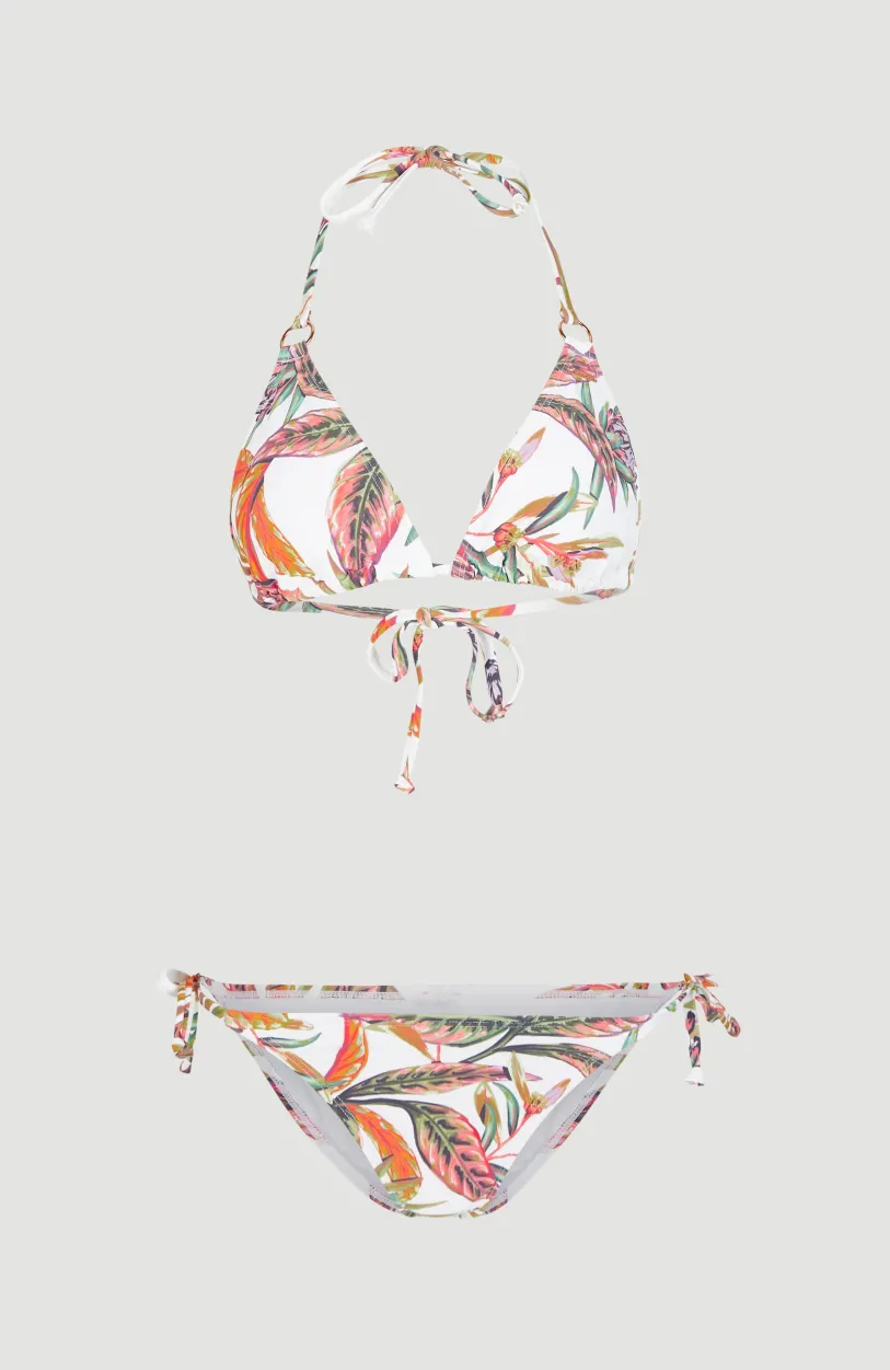 O’Neill Bikini Capri - Bondey Triangle | White Tropical Flower