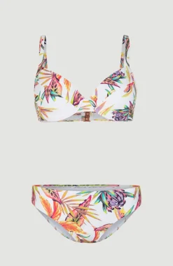 Outlet O’Neill Bikini Julia Wb - Rita Moulded Wire | White Tropical Flower
