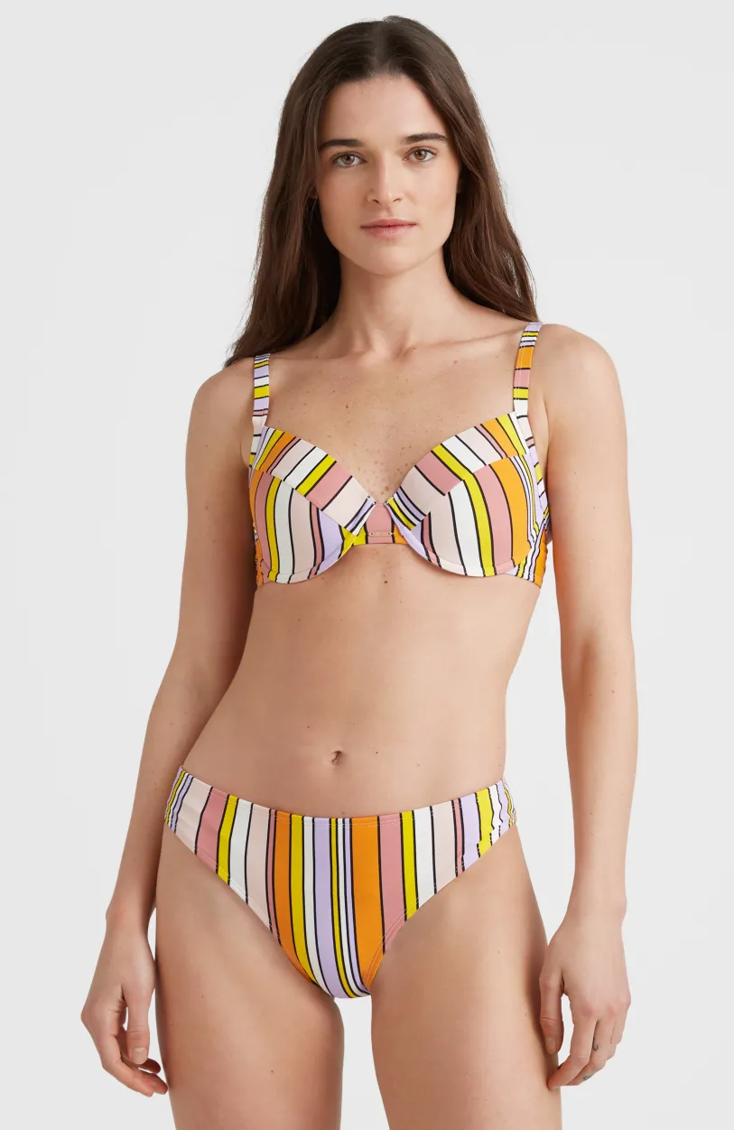 O’Neill Bikini Julia Wb - Rita Moulded Wire | Multi Stripe