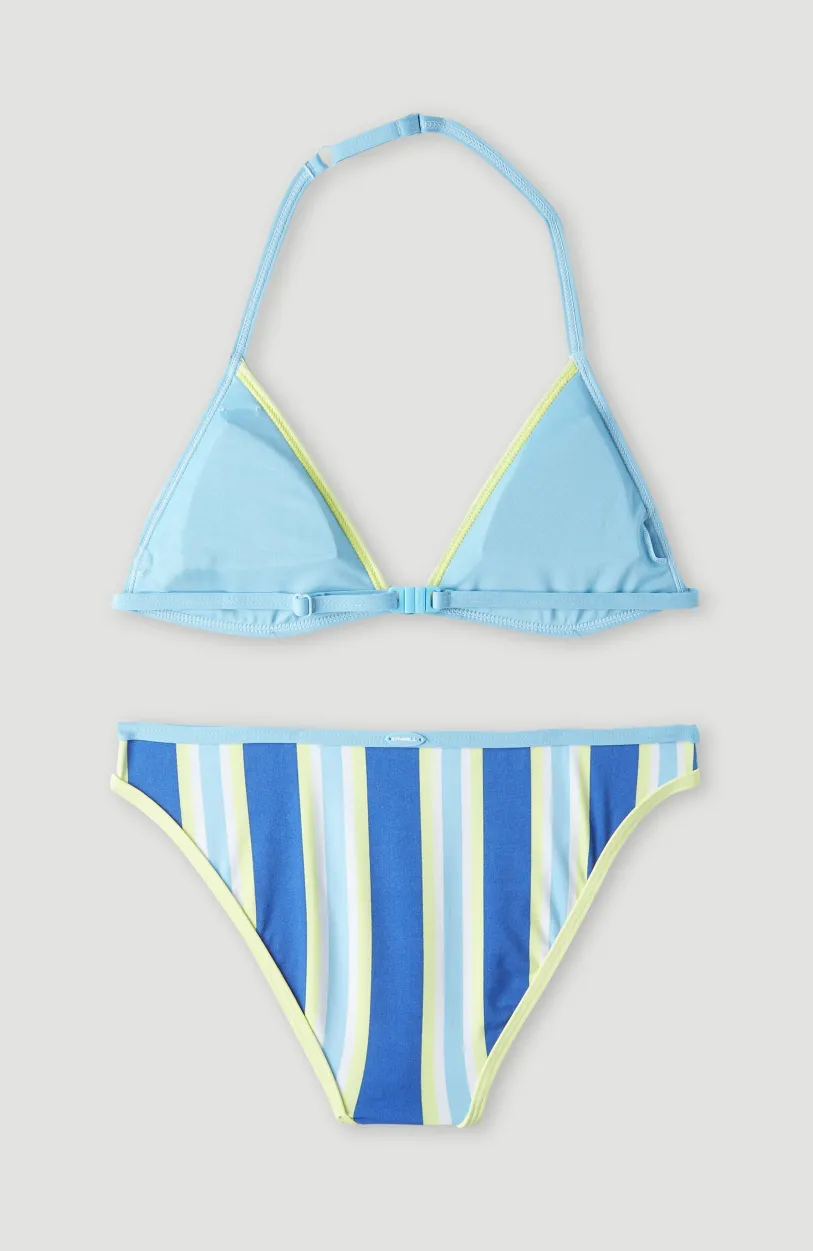 New O’Neill Bikini Malibu Beach Party | Blue Towel Stripe