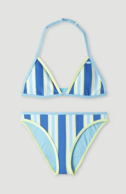 New O’Neill Bikini Malibu Beach Party | Blue Towel Stripe