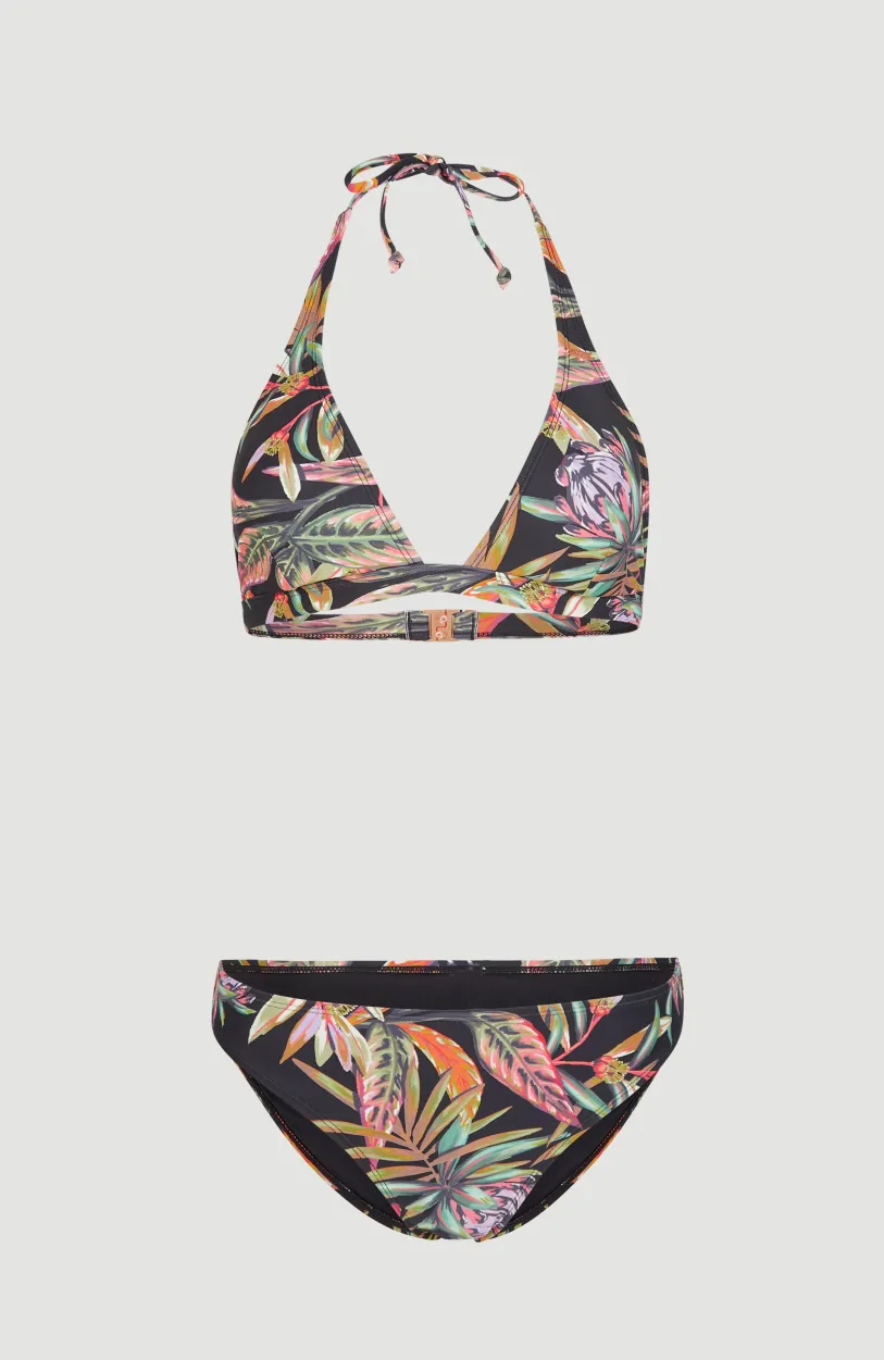 O’Neill Bikini Marga - Rita Halter | Black Tropical Flower
