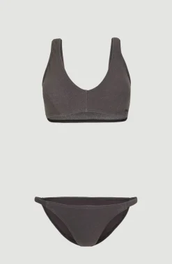 Online O’Neill Bikini Terry Lucia Longline Triangle | Raven