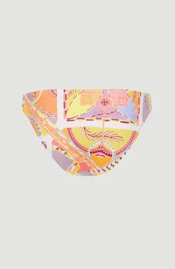 O’Neill Bikinibroekje Cruz | Yellow Scarf Print