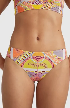 Best O’Neill Bikinibroekje Maoi | Yellow Scarf Print