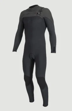 Hot O’Neill Blueprint 4/3mm Chest Zip Full Wetsuit | BLACK/RAVEN