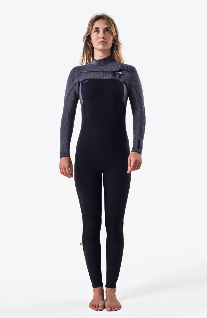 Clearance O’Neill Blueprint 5/4mm Chest Zip Full Wetsuit | BLACK/SHADE