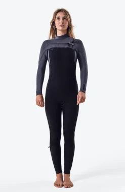 Clearance O’Neill Blueprint 5/4mm Chest Zip Full Wetsuit | BLACK/SHADE