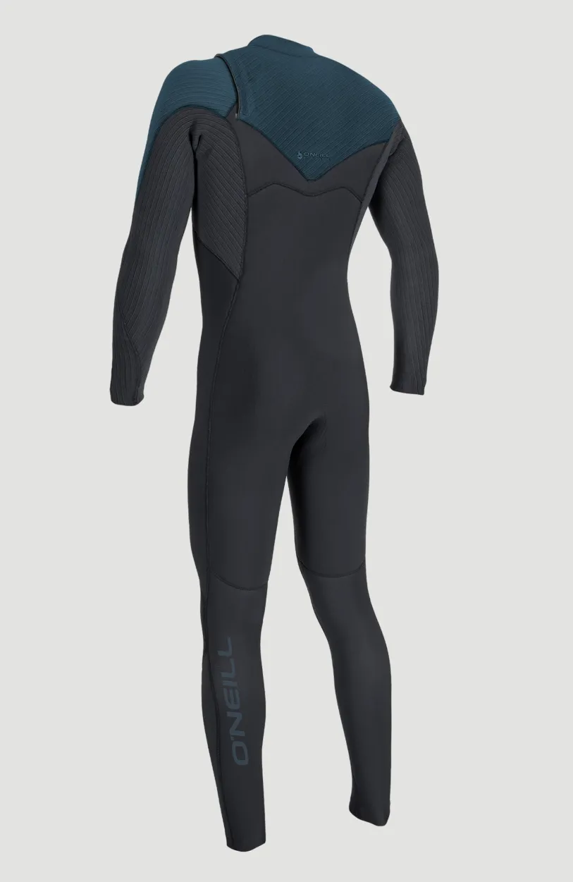 New O’Neill Blueprint Windfreak 5/4mm Chest Zip Full Wetsuit | BLACK/CADET BLUE