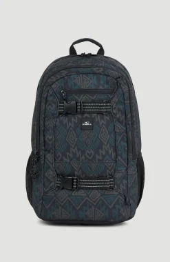 Sale O’Neill Boarder Rugtas | Black Retro Ikat