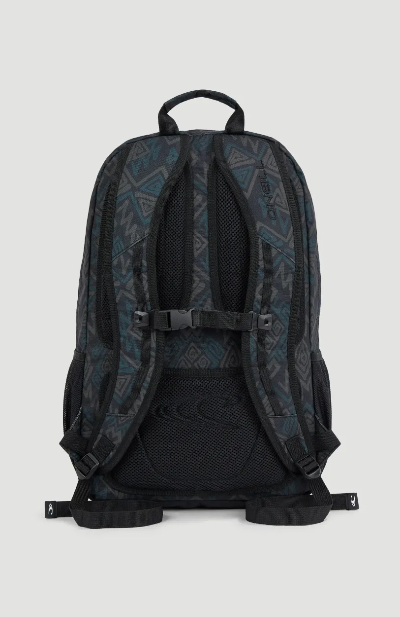 Sale O’Neill Boarder Rugtas | Black Retro Ikat
