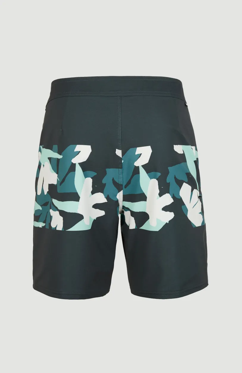 O’Neill Boardshort Hyperfreak Camorro 17'' | Grey Art Flower