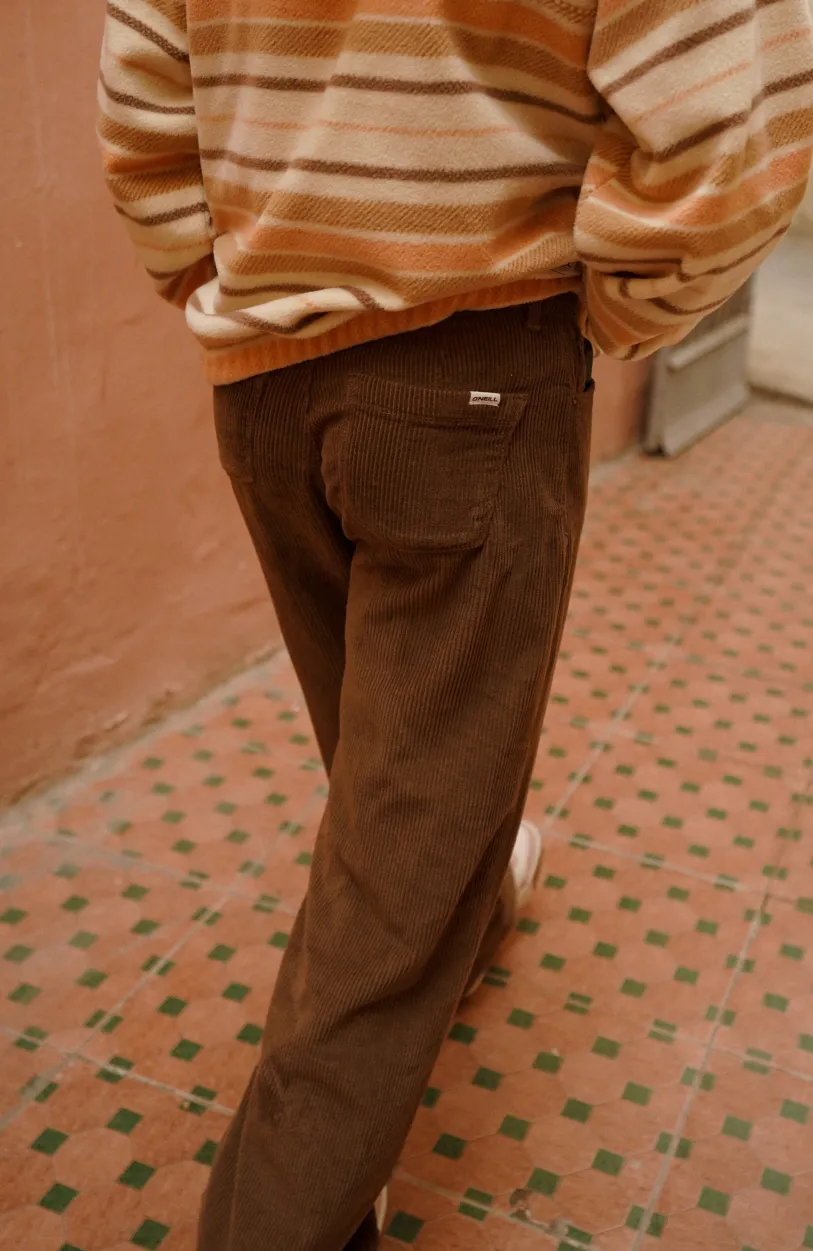 Clearance O’Neill Broek Dive Cord | Melted Chocolate