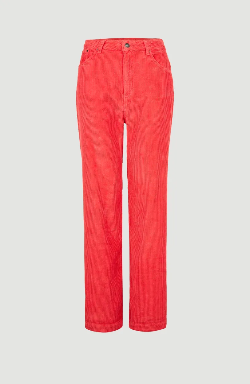 Clearance O’Neill Broek Dive Cord | Red Orcher