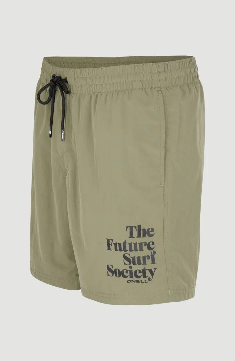 Hot O’Neill Cali FSS 16'' Zwemshort | Deep Lichen Green