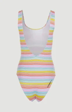 Best O’Neill Cali Retro Badpak | Bright Multi Coloured Stripe
