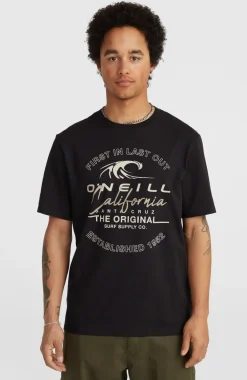 New O’Neill Cali Wave T-shirt | Black Out