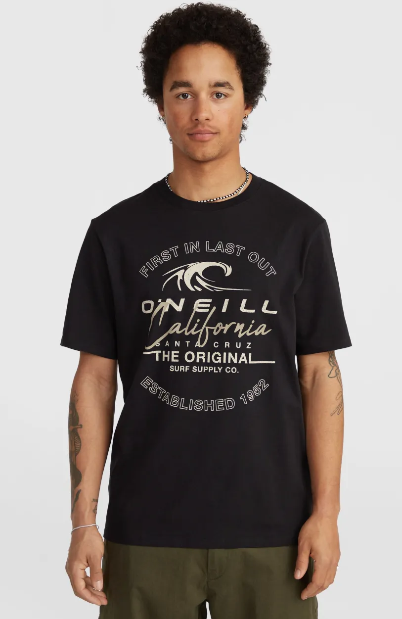 New O’Neill Cali Wave T-shirt | Black Out
