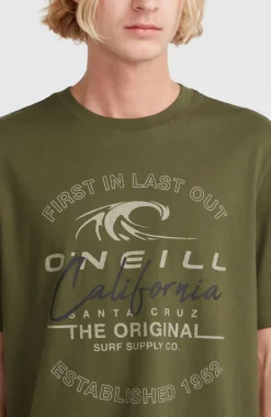 Best O’Neill Cali Wave T-shirt | Forest Night