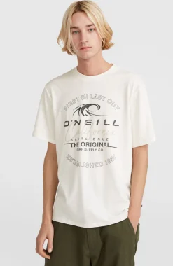 New O’Neill Cali Wave T-shirt | Snow White