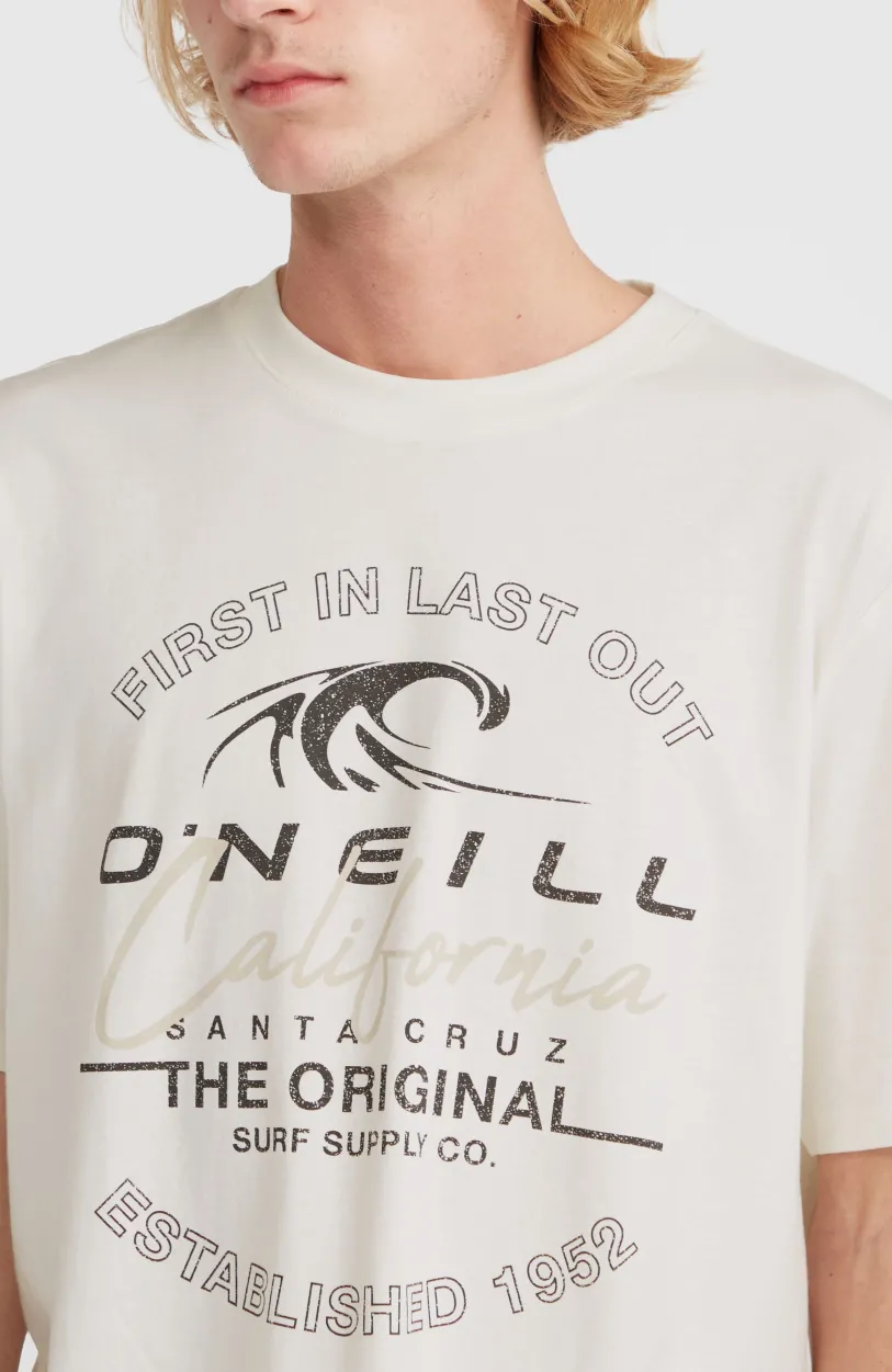 New O’Neill Cali Wave T-shirt | Snow White