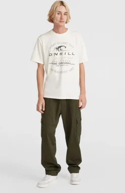 New O’Neill Cali Wave T-shirt | Snow White