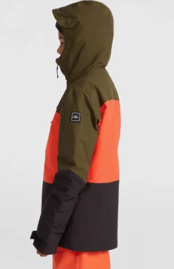 Online O’Neill Carbonite Wintersportjas | Forest Night Colour Block