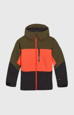 Online O’Neill Carbonite Wintersportjas | Forest Night Colour Block