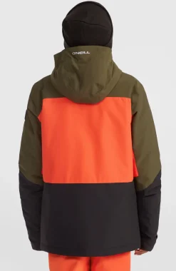 Online O’Neill Carbonite Wintersportjas | Forest Night Colour Block