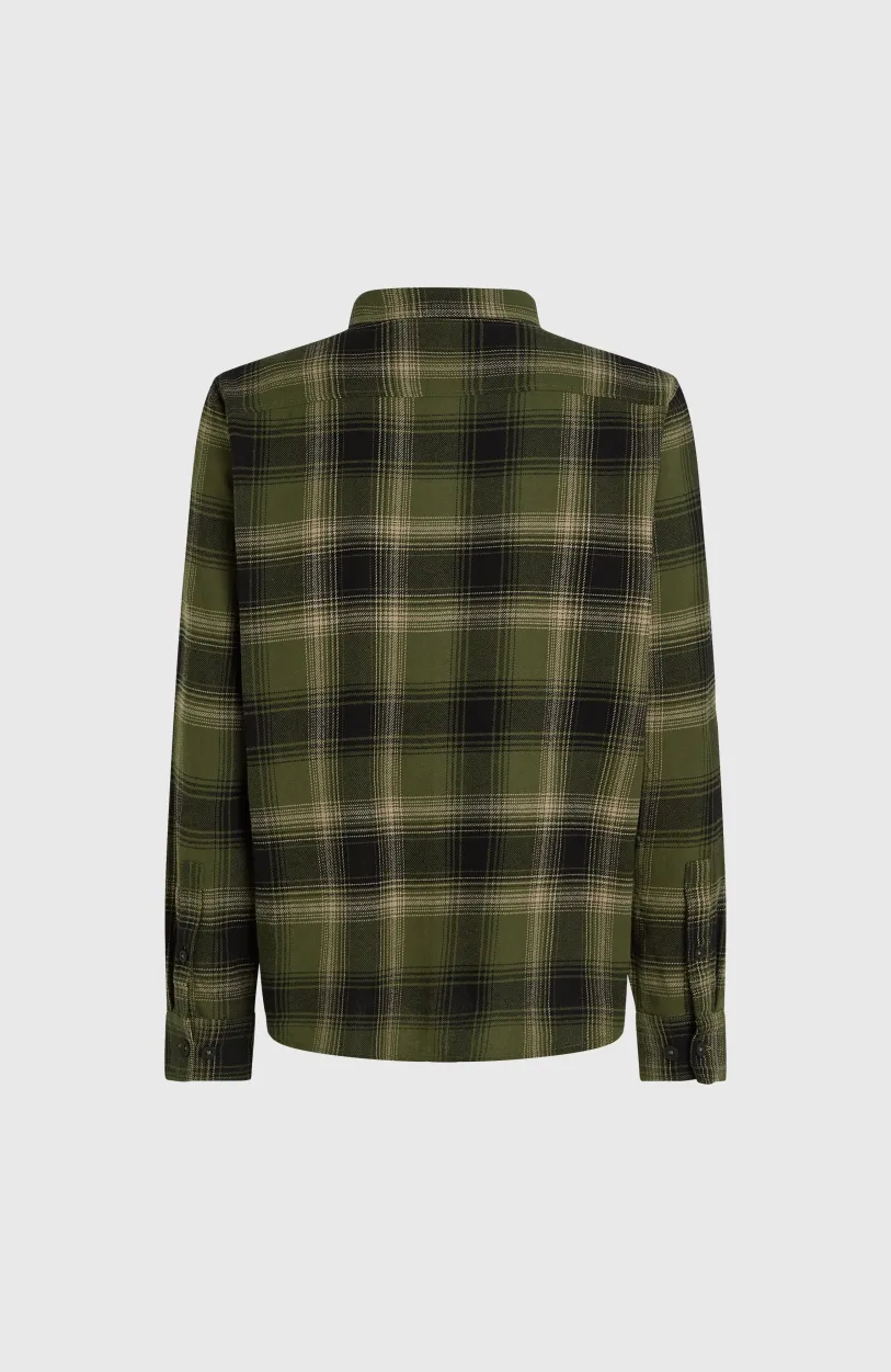Best O’Neill Check Flanellen Overhemd | Green Check Small