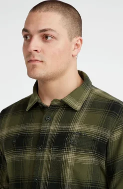 Best O’Neill Check Flanellen Overhemd | Green Check Small