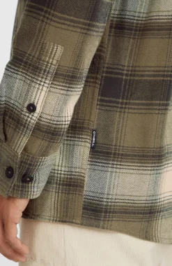 Hot O’Neill Check Flanellen Overhemd | Brown Check Small