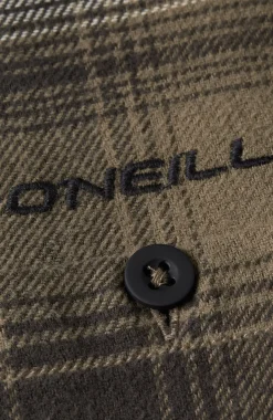 Hot O’Neill Check Flanellen Overhemd | Brown Check Small