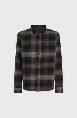 Clearance O’Neill Check Flanellen Overhemd | Black Check Small