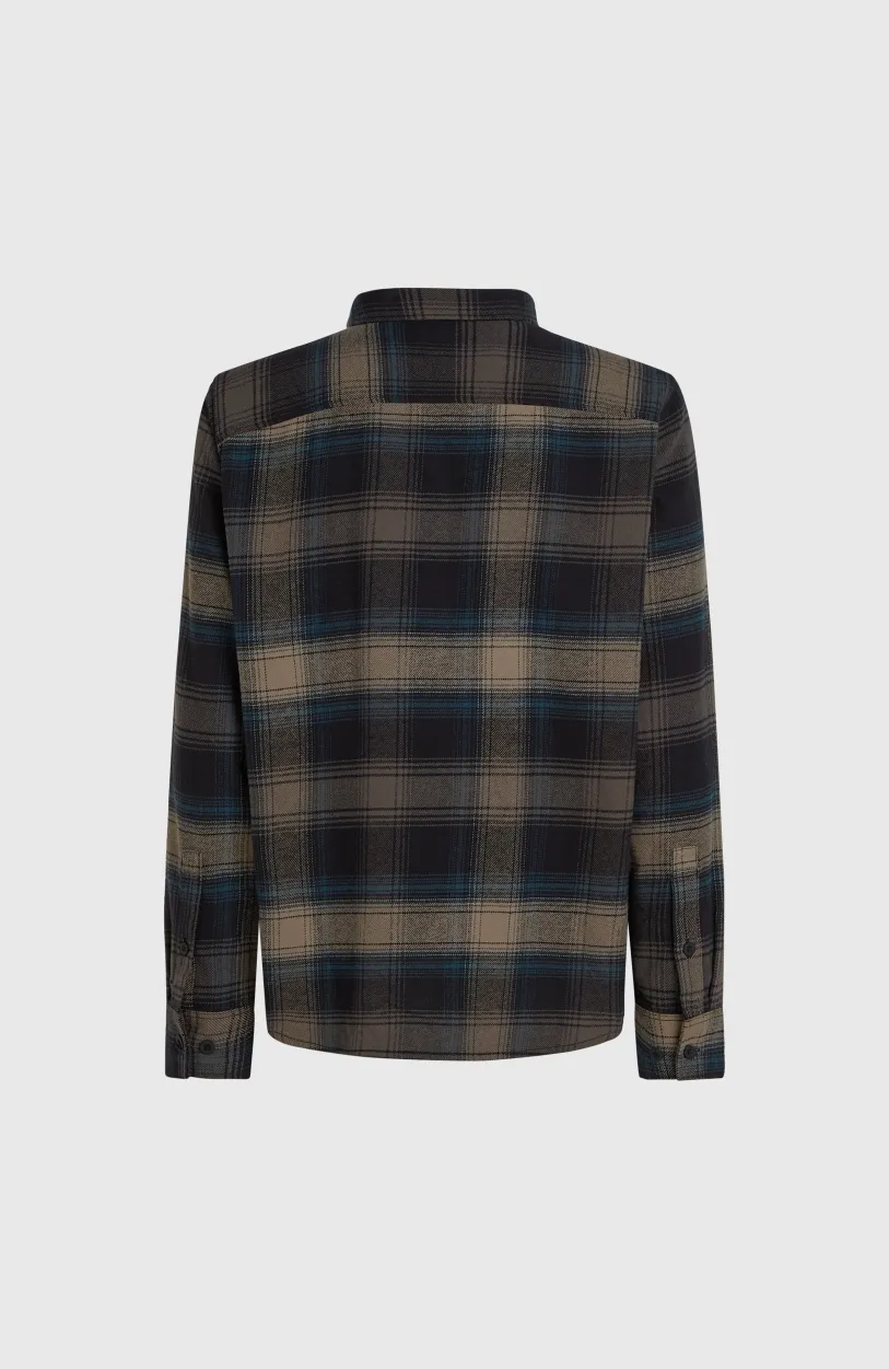 Clearance O’Neill Check Flanellen Overhemd | Black Check Small