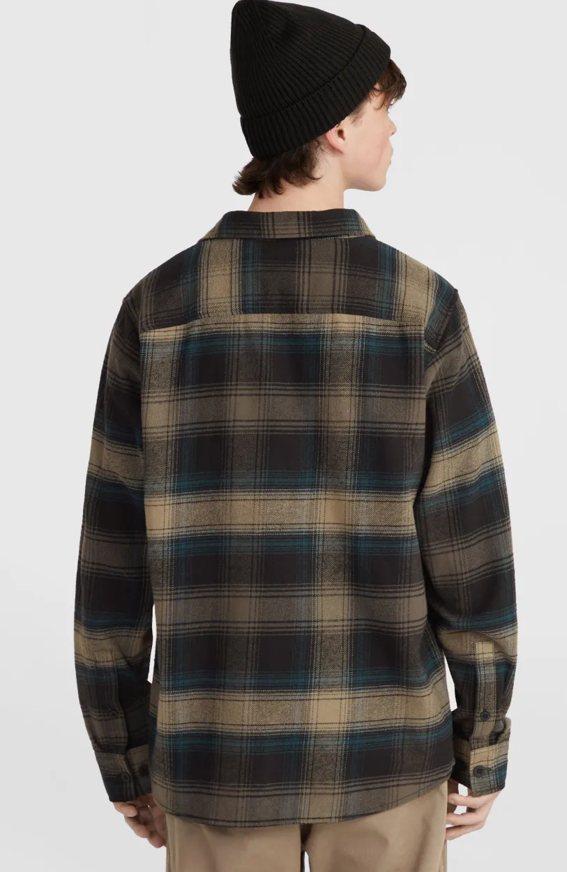 Clearance O’Neill Check Flanellen Overhemd | Black Check Small