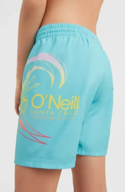 Hot O’Neill Circle Surfer 14" Zwemshort | Blue Circle Surfer gradient
