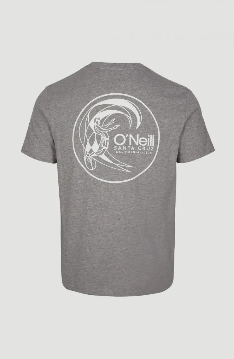 Clearance O’Neill Circle Surfer T-Shirt | Silver Melee -A